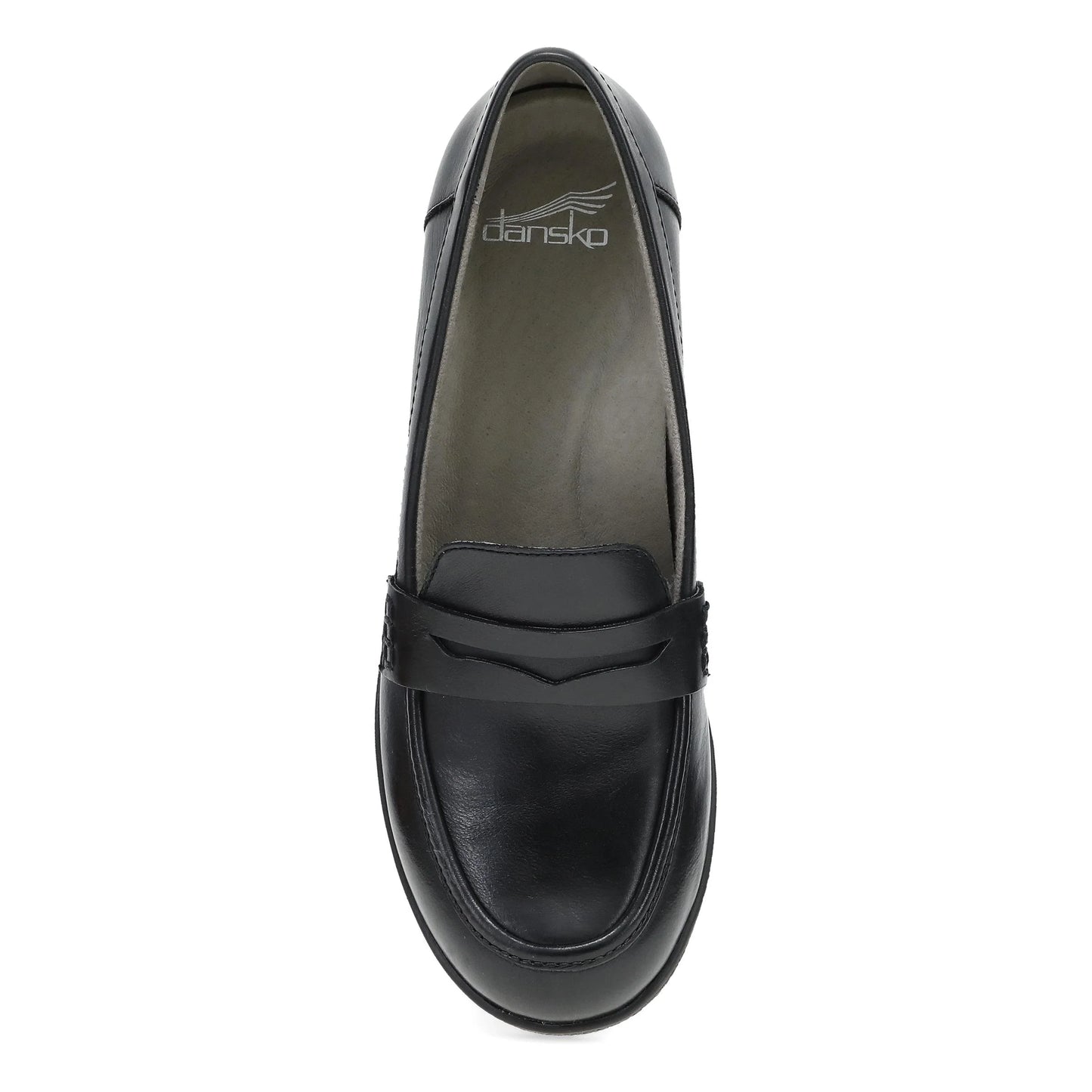Danica Wide Black Waterproof Burnished