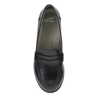 Danica Wide Black Waterproof Burnished
