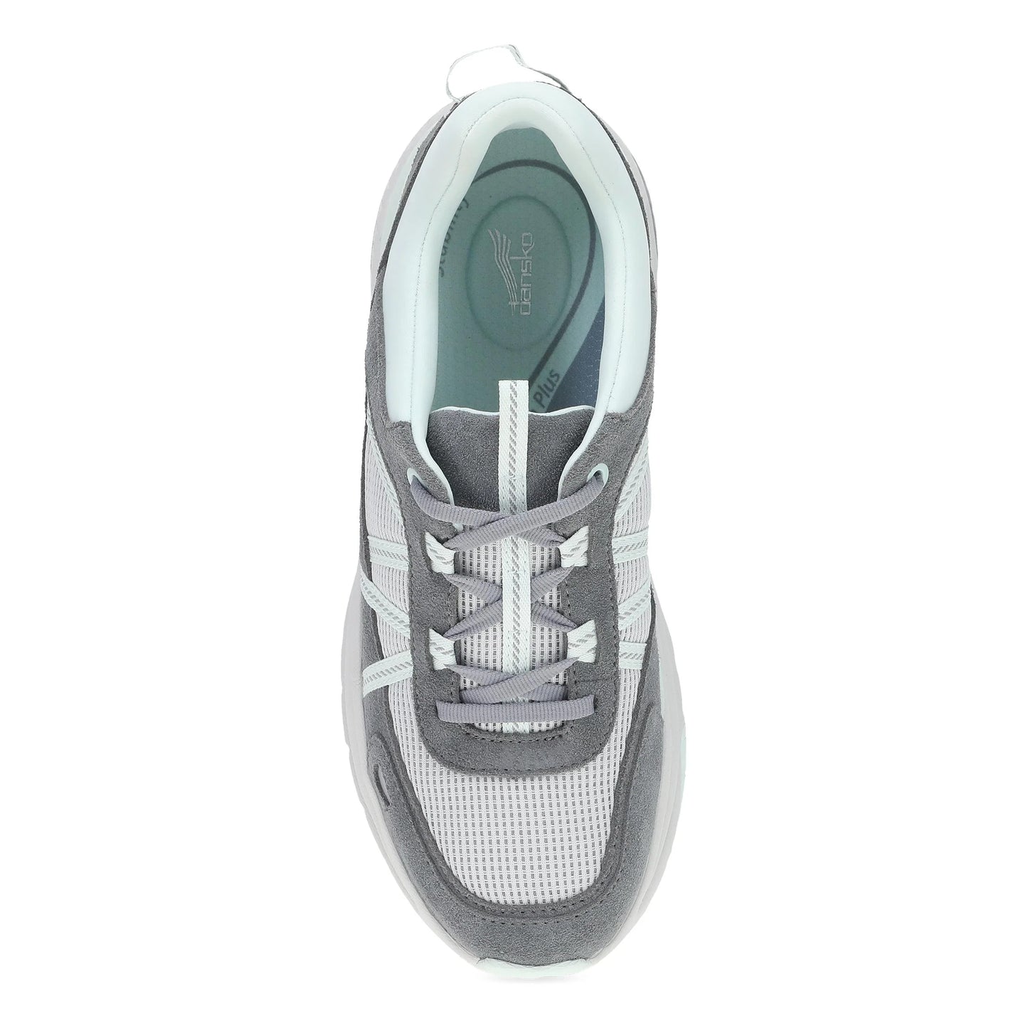Poppy Frost Grey Suede