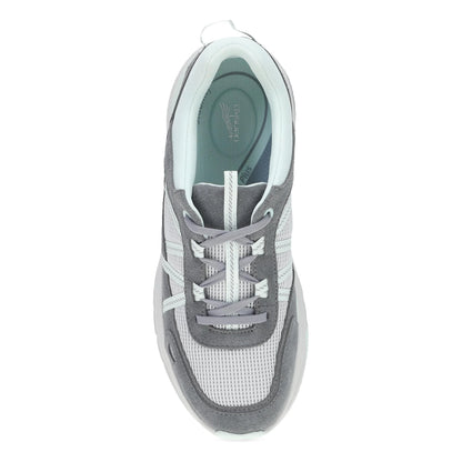 Poppy Frost Grey Suede