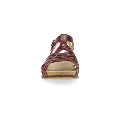Christa Plum Leather