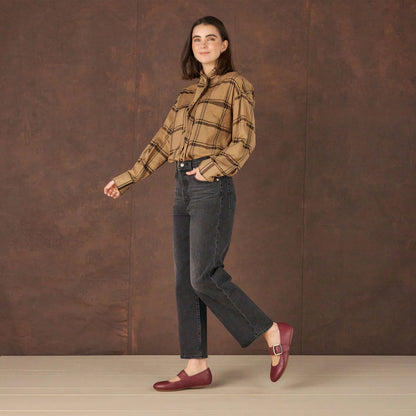 Matilda Sangria Leather