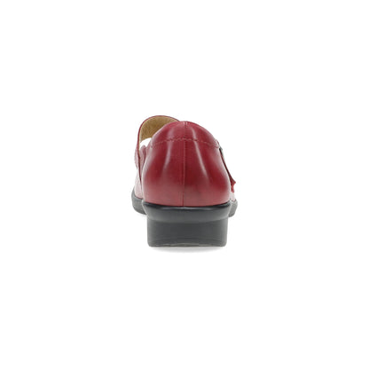Collette Red Burnished Nubuck