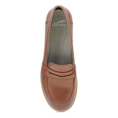 Danica Wide Tan Waterproof Burnished