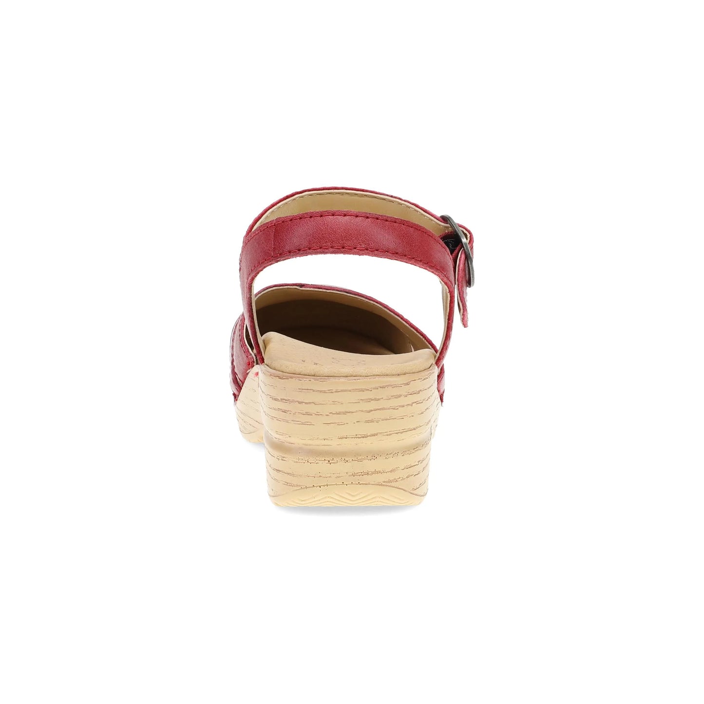 Margreta Red Burnished Nubuck