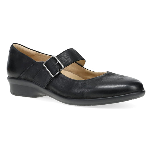 Collette Black Burnished Nubuck
