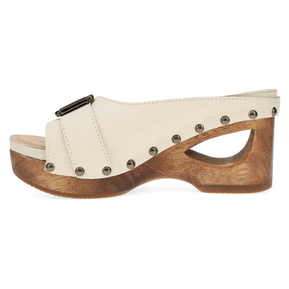 Adeline Bone Calf Wood