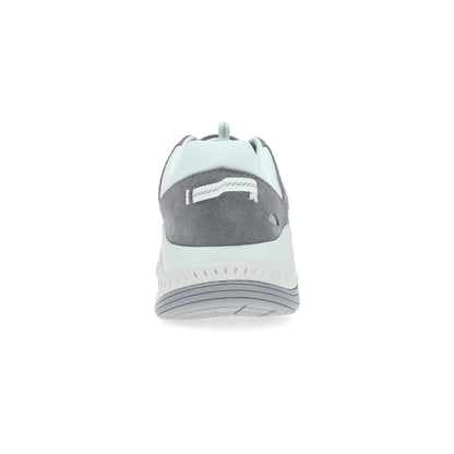 Poppy Frost Grey Suede