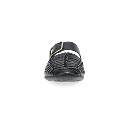 Leilani Black Burnished Nappa