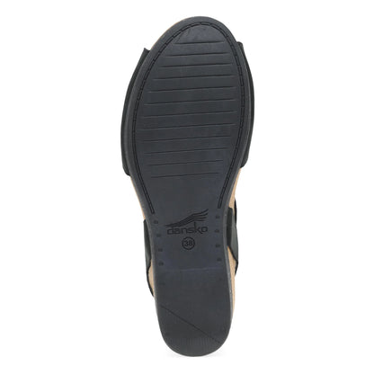 Stella Black Milled Nubuck