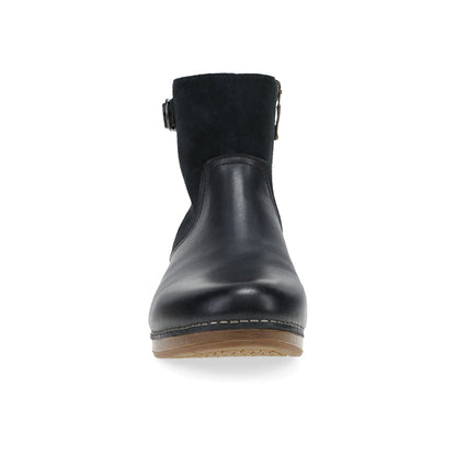 Monique Black Burnished Calf