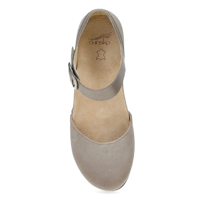 Mae Taupe Suede