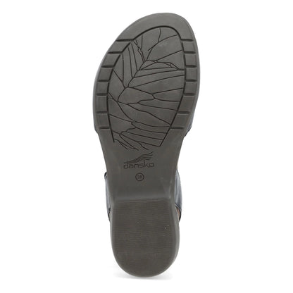 Rowan Wide Black Waxy Burnished