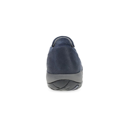 Pippy Navy Waterproof Suede