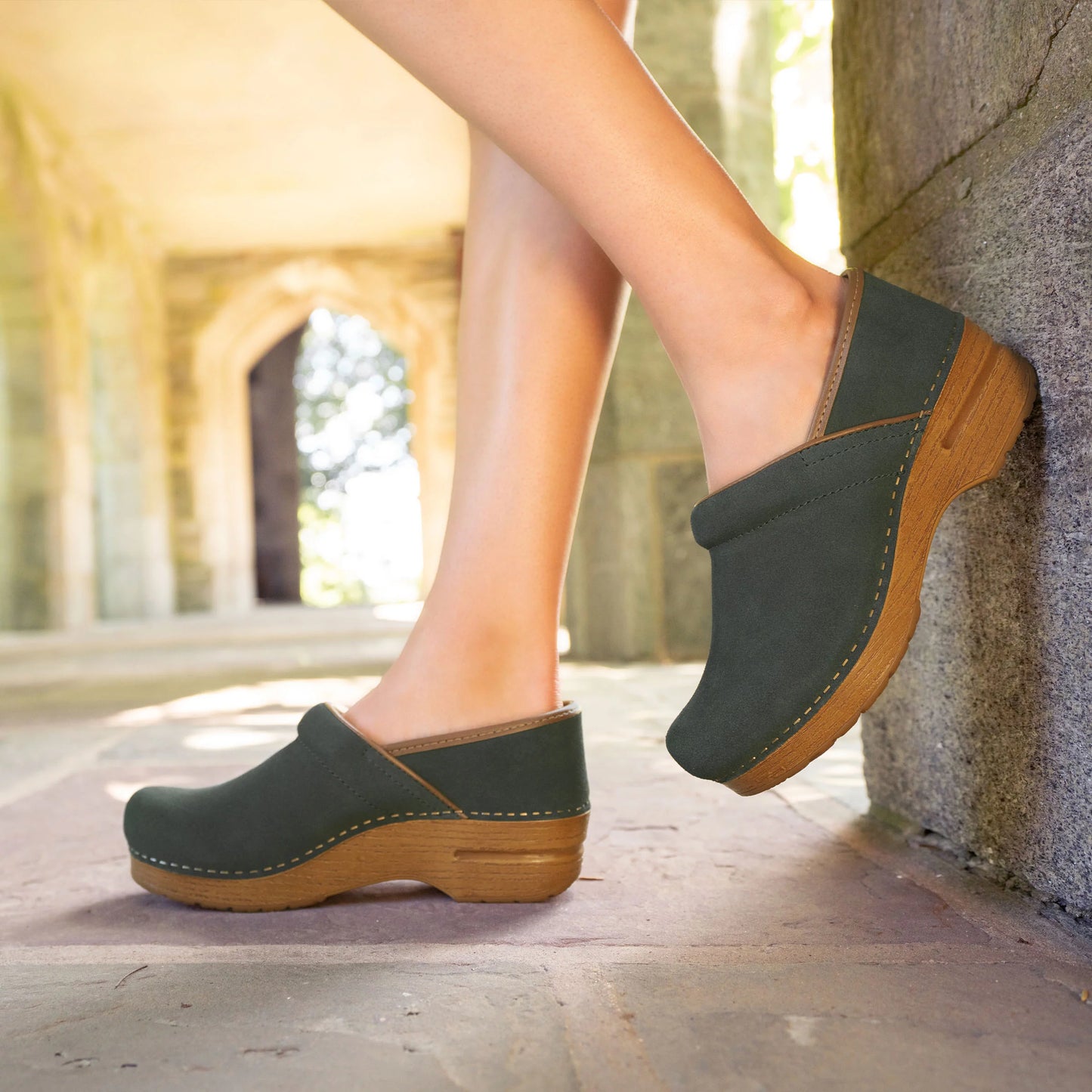 Professional Evergreen Suede