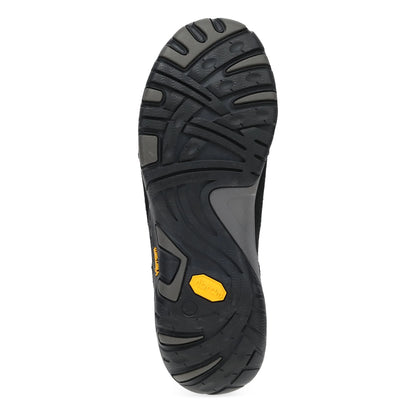 Pippy Wide Black Waterproof Burnished Suede