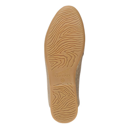 Lysa Mink/Gold Leather