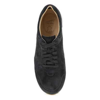 Catie Black Suede