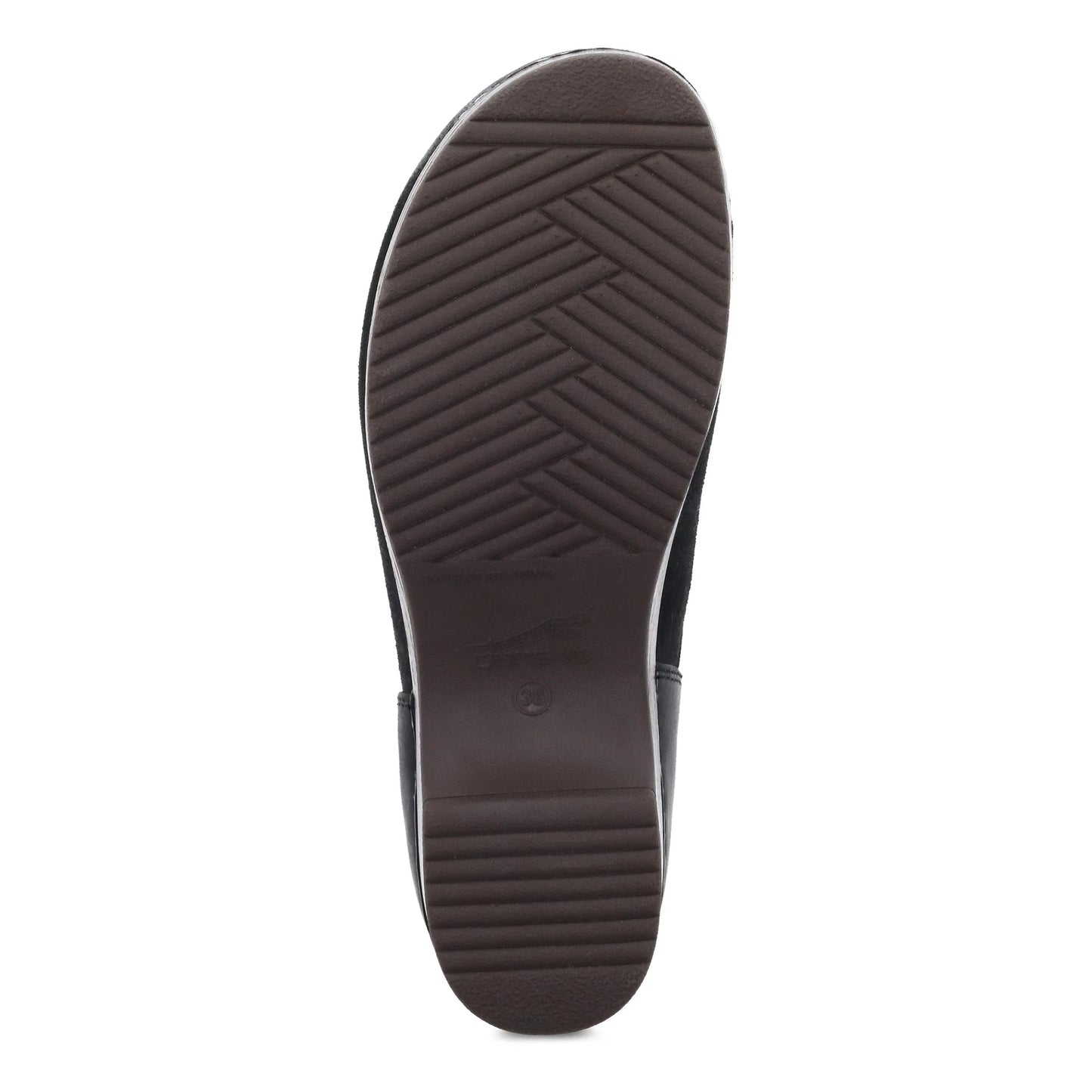 Brenna Black Burnished Suede
