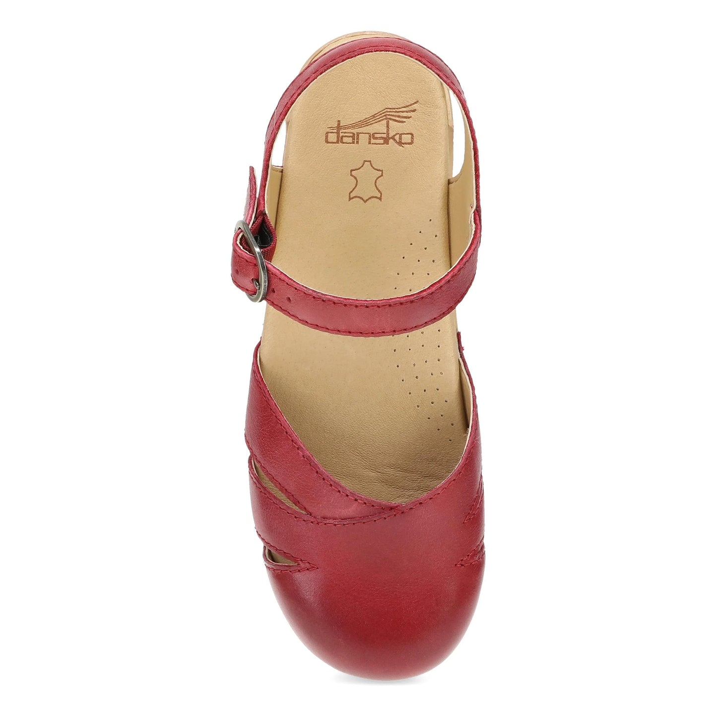 Margreta Red Burnished Nubuck