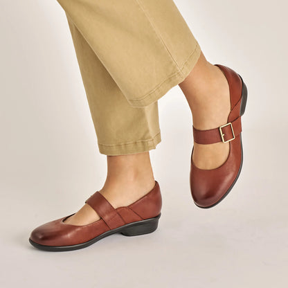 Collette Russet Burnished Nubuck