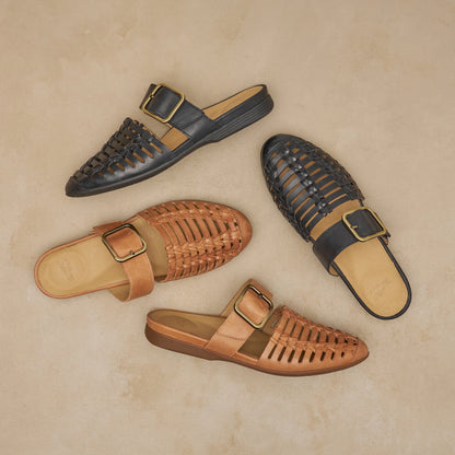 Leilani Light Tan Burnished Nappa