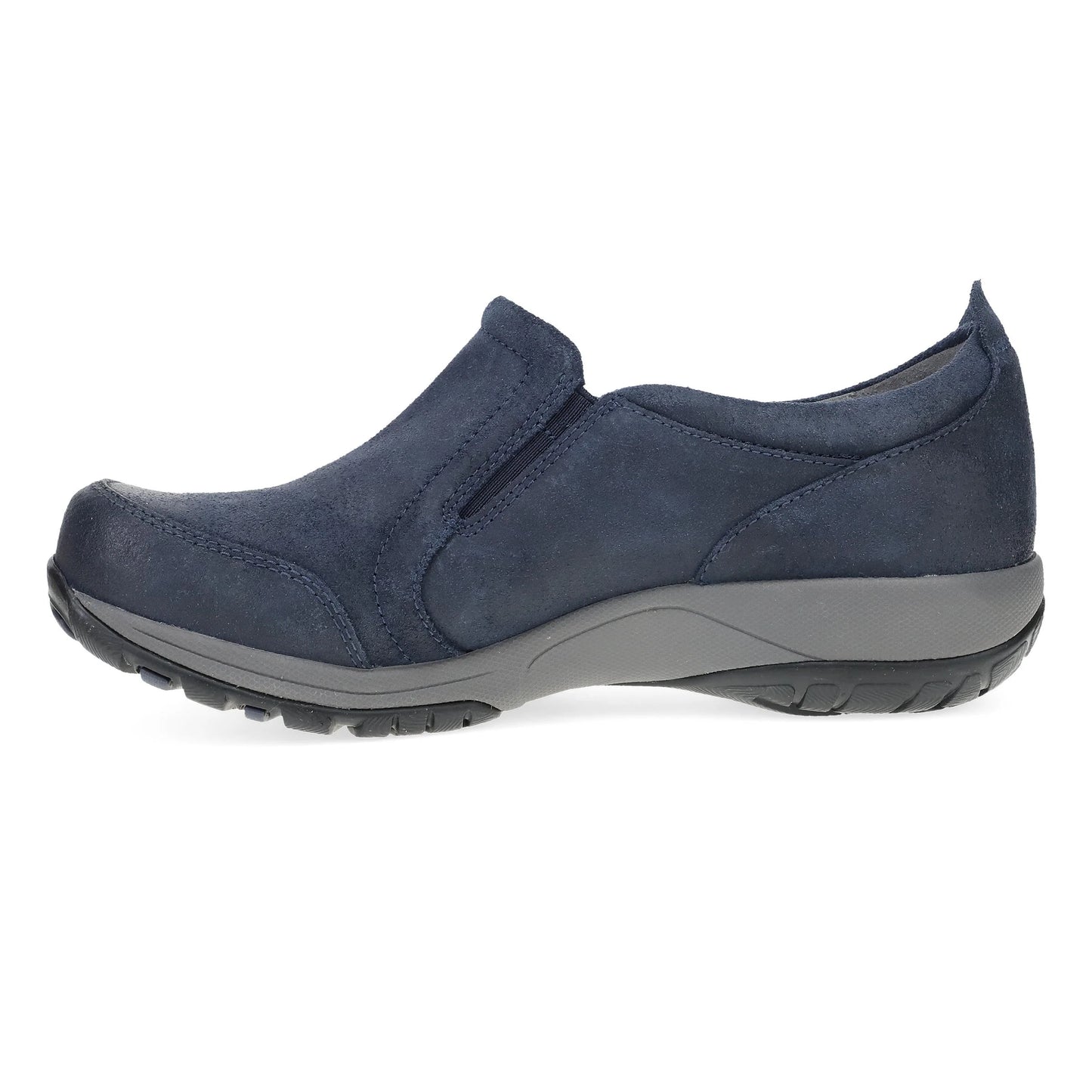 Pippy Navy Waterproof Suede