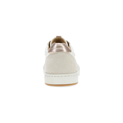 Josey White/Rose Gold Nappa