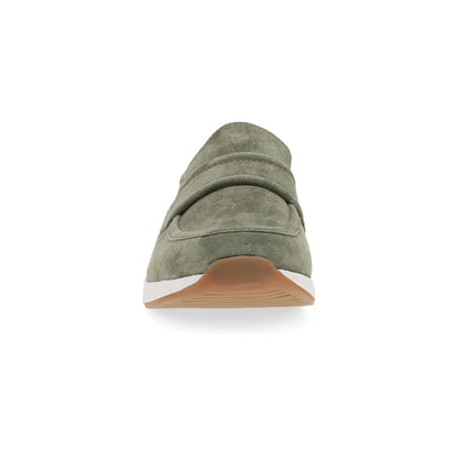Clementine Olive Nubuck