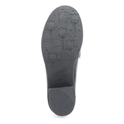 Danica Wide Black Waterproof Burnished