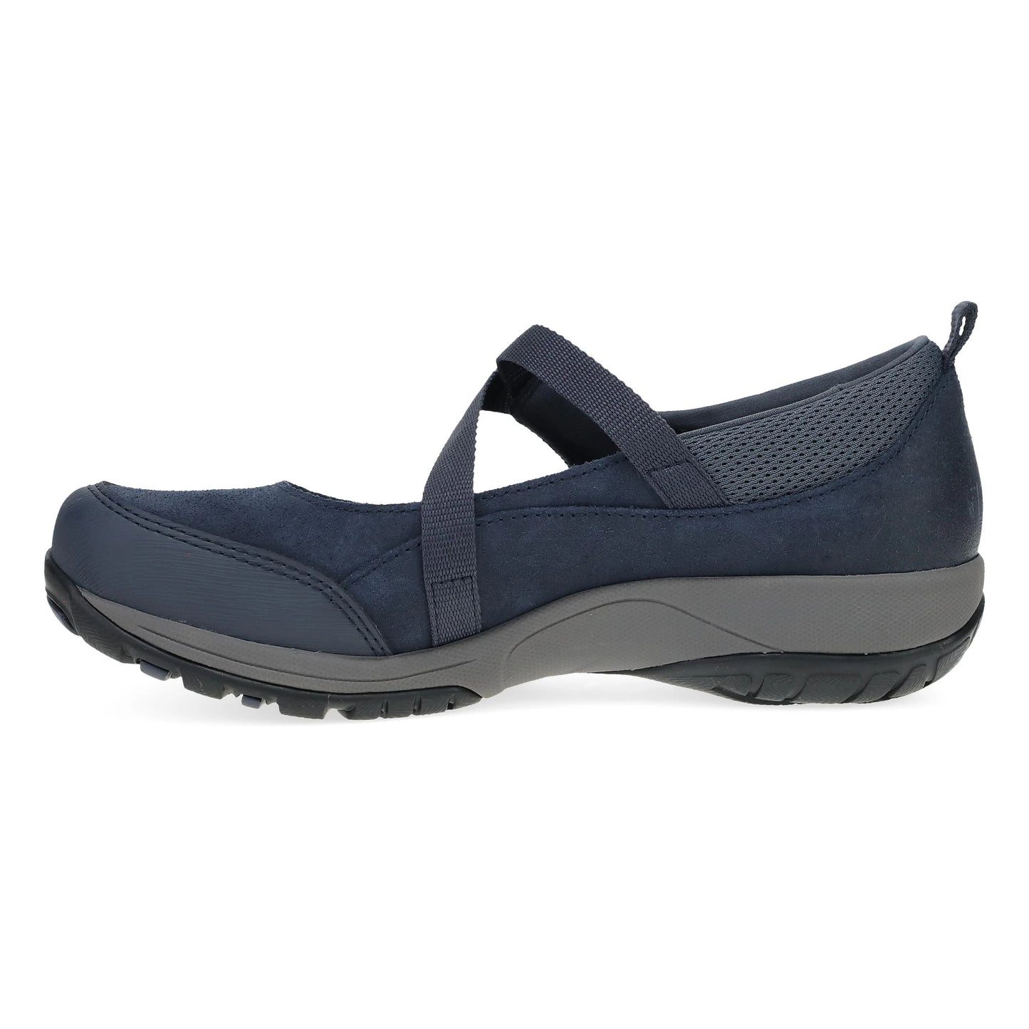 Primrose Navy Burnished Suede