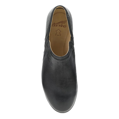 Cheryl Black Burnished Nubuck