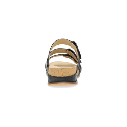 Campbell Black Burnished Nappa