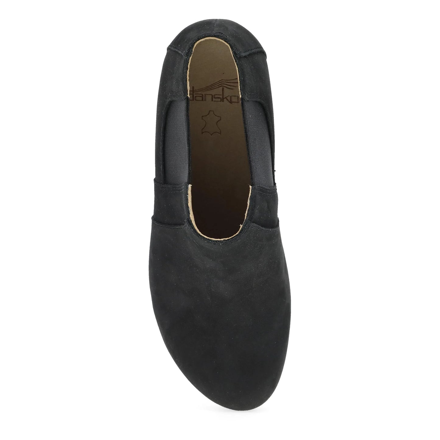 Lane Black Milled Nubuck