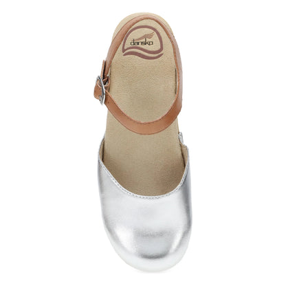 Sam Silver/Tan Leather
