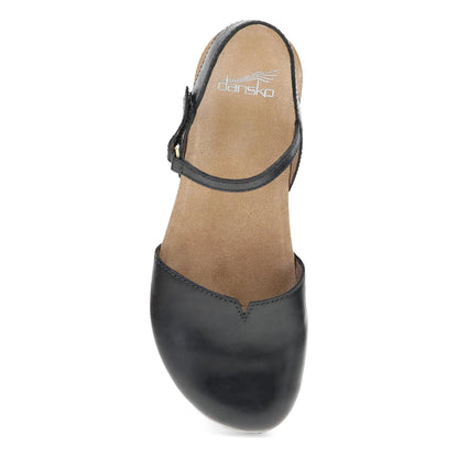 Rowan Wide Black Waxy Burnished