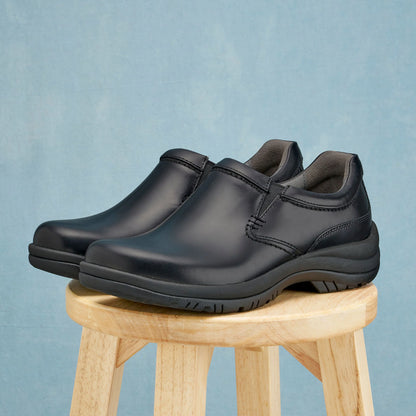 Wynn Black Leather