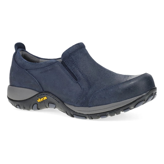 Pippy Navy Waterproof Suede