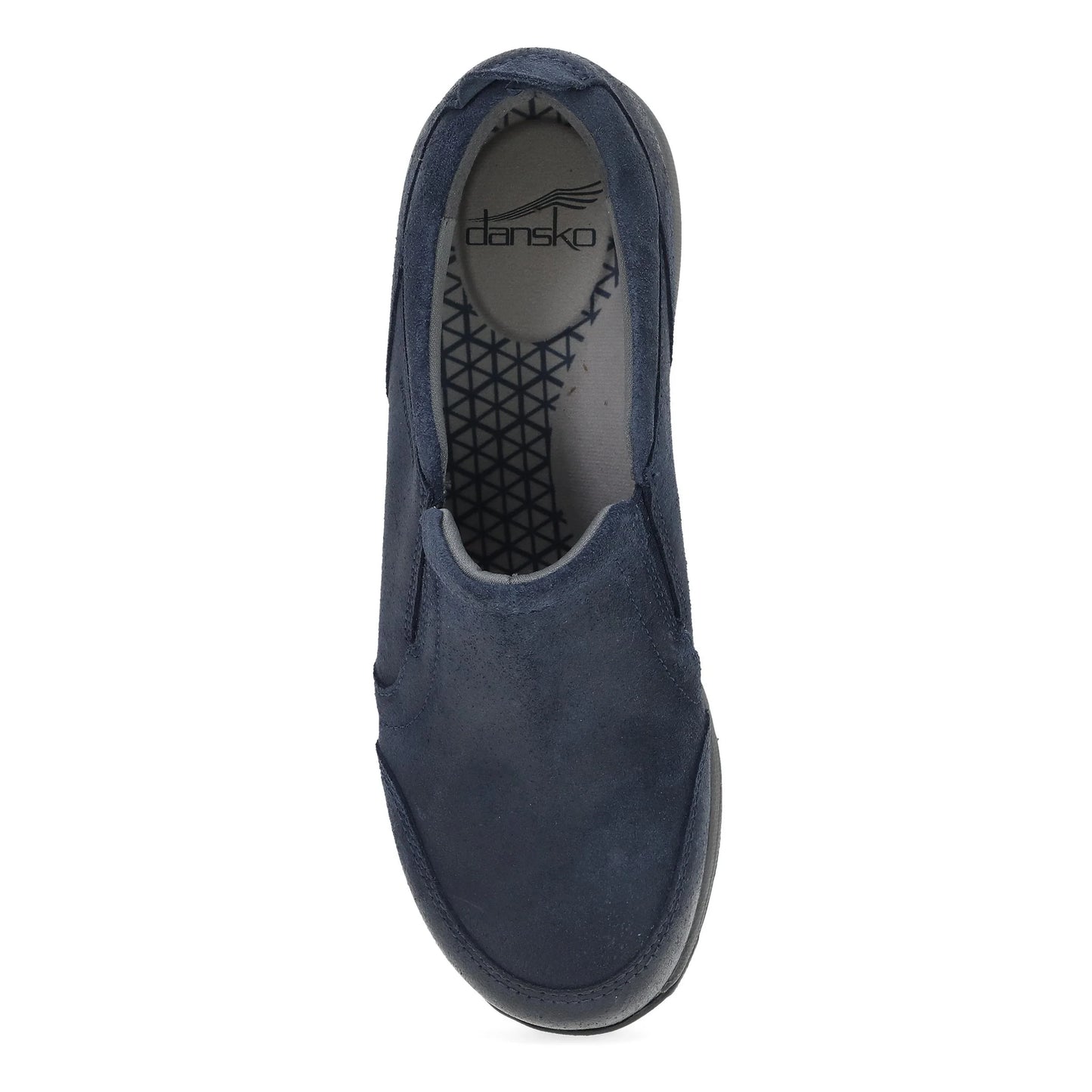 Pippy Navy Waterproof Suede
