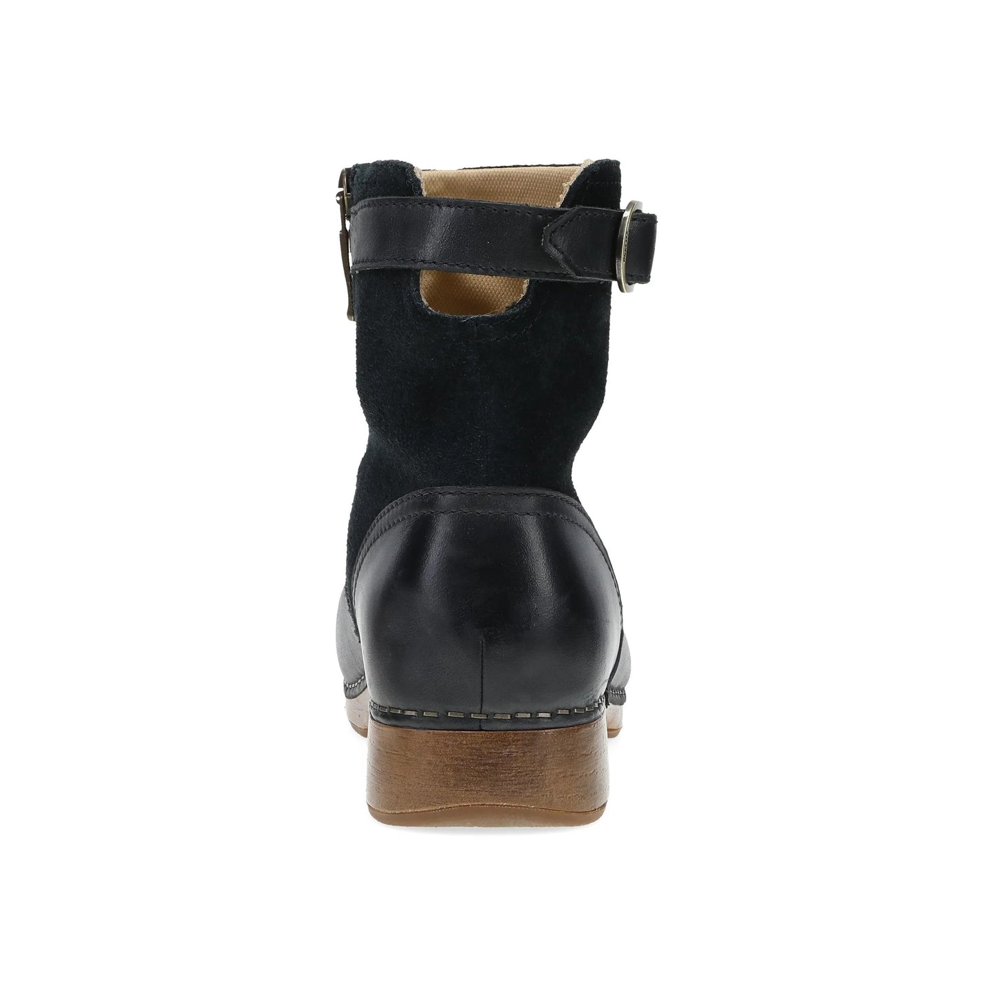 Monique Black Burnished Calf