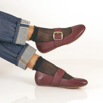 Matilda Sangria Leather