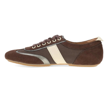 Milana Chocolate/Pewter Suede