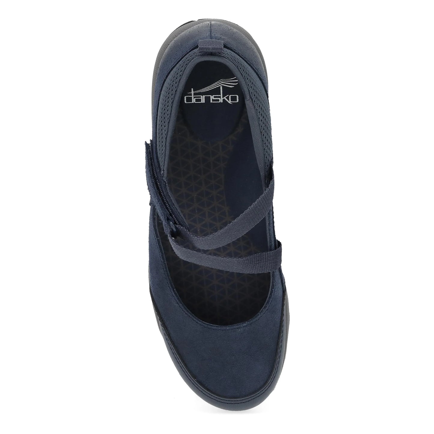 Primrose Navy Burnished Suede