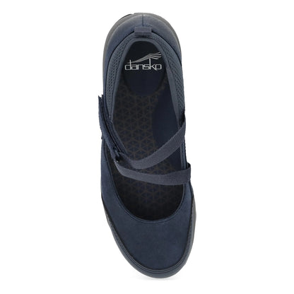 Primrose Navy Burnished Suede