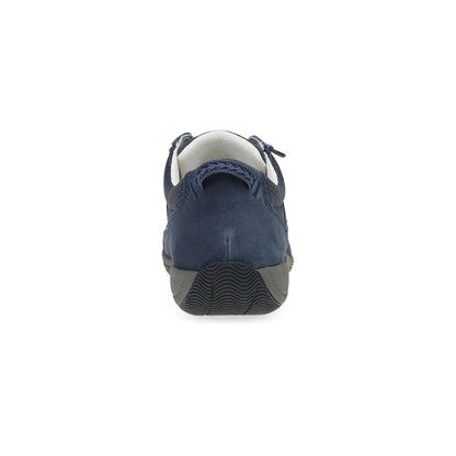Harlyn Wide Navy Suede