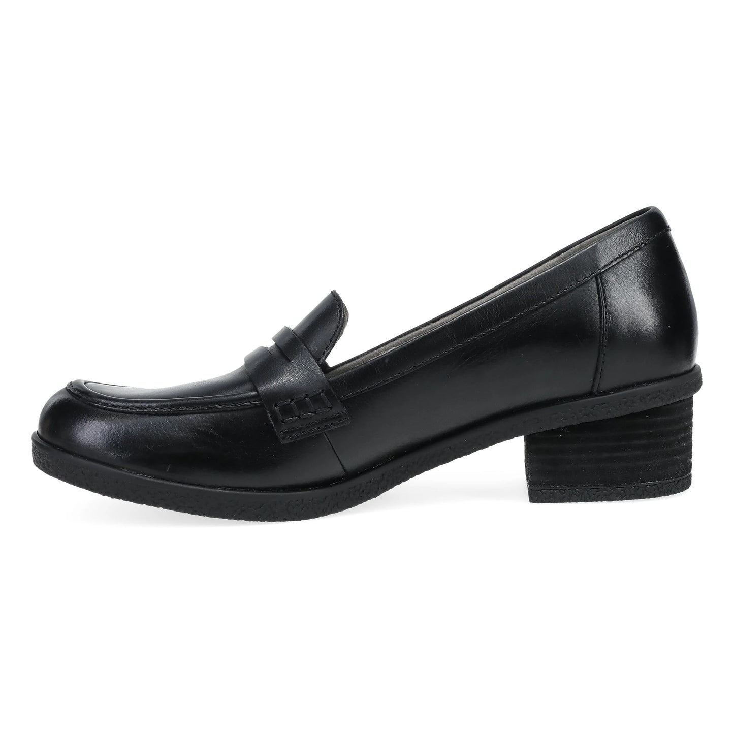 Danica Wide Black Waterproof Burnished