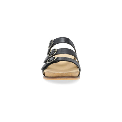 Campbell Black Burnished Nappa