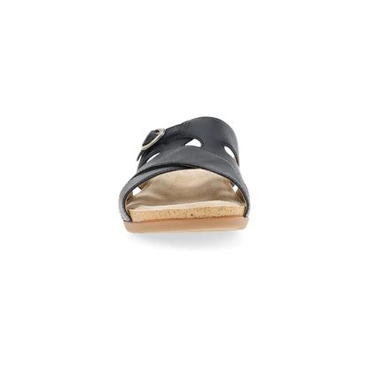 Regan Black Leather