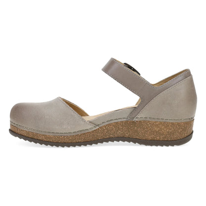 Mae Taupe Suede