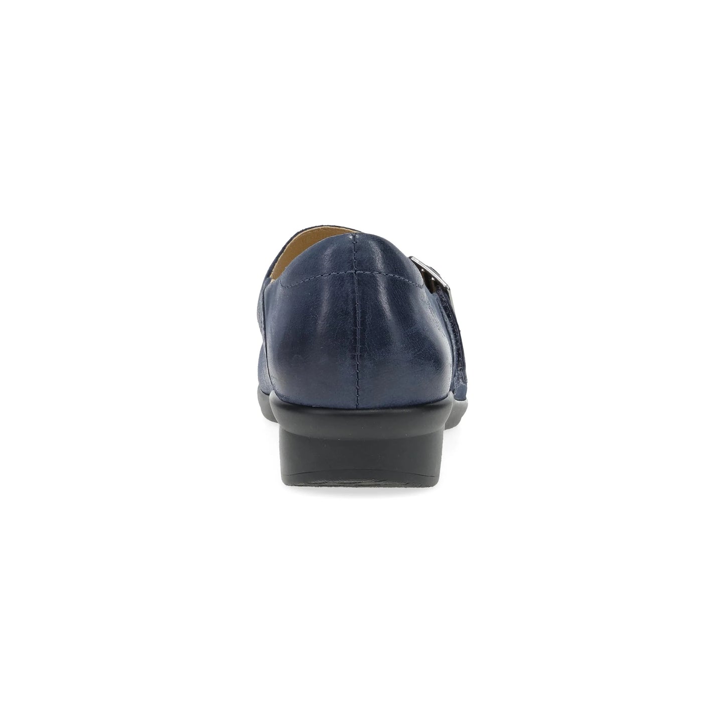 Collette Wide Navy Burnished Nubuck